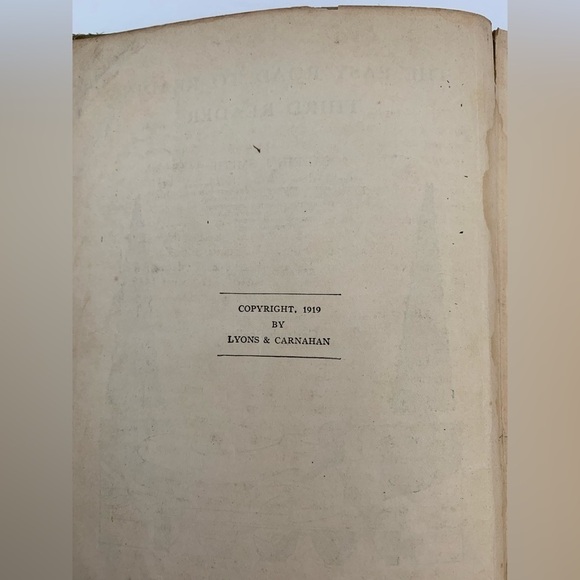 Easy Road to Reading Third Reader Lyons and Carnahan 1919 Revised Edition - Picture 7 of 9